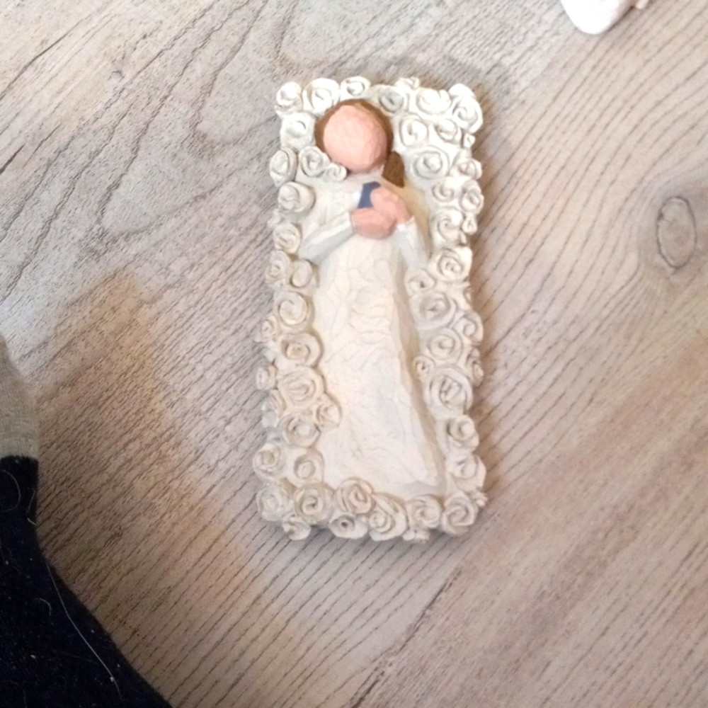 Willow Tree---Vintage  Healing wall plaque
